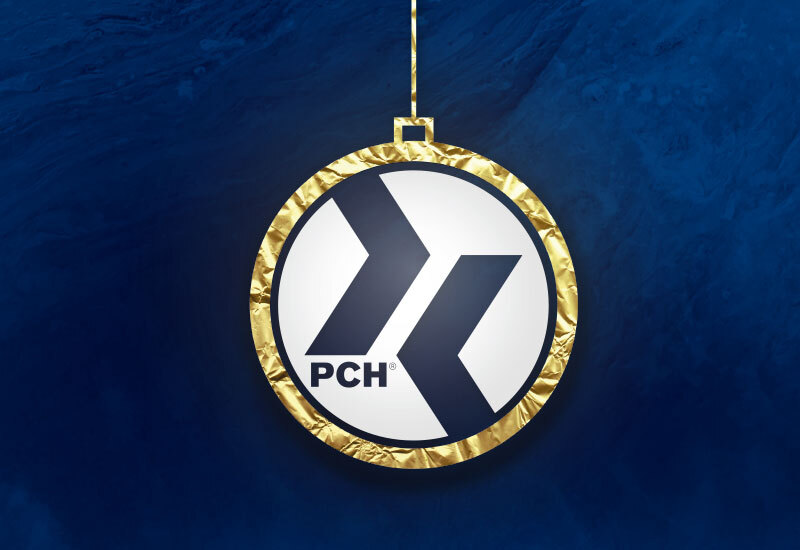 PCH Logo in Weihnachtsbaumkugel